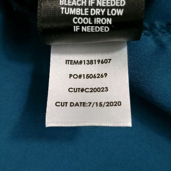 Torrid Peplum Blouse Crepe Sweetheart Neck Long Sleeve Top - Picture 12 of 13